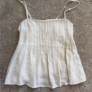 SHEIN linen top